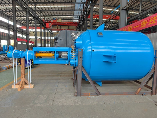 유리라이닝 반응기,  폐쇄형