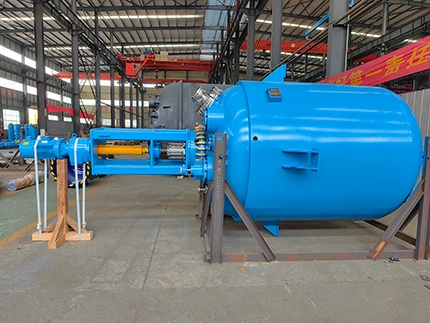 유리라이닝 반응기,  폐쇄형