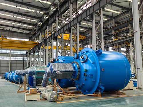 유리라이닝 반응기,  폐쇄형