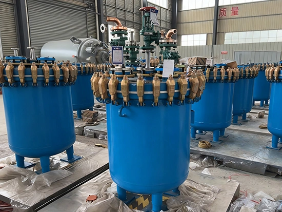 수직형 유리 라이닝 저장 탱크, 개방형