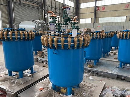 수직형 유리 라이닝 저장 탱크, 개방형