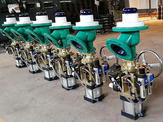 유리 라이닝 플러시 밸브