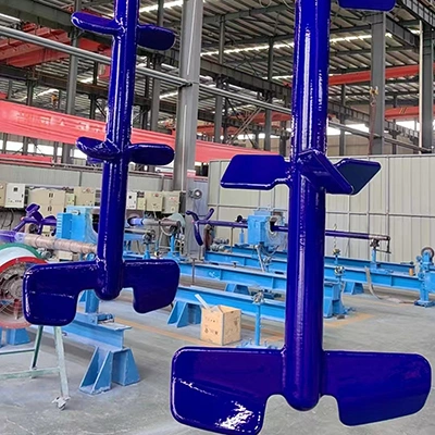 스크래퍼 & 프로펠러 타입 유리 라이닝 교반기