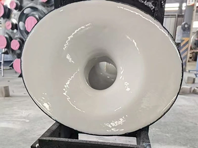 백색 에나멜 유리 라이닝 맨 커버